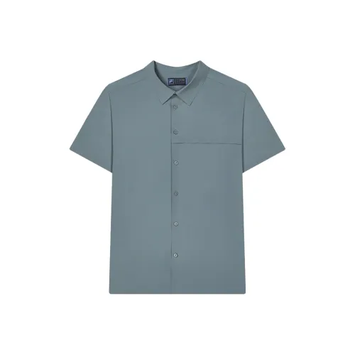 FILA SS24 Shirt Men's Green Snake