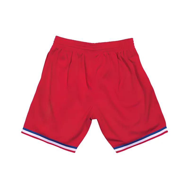 Mitchell Ness Basketball Shorts Men Red-1