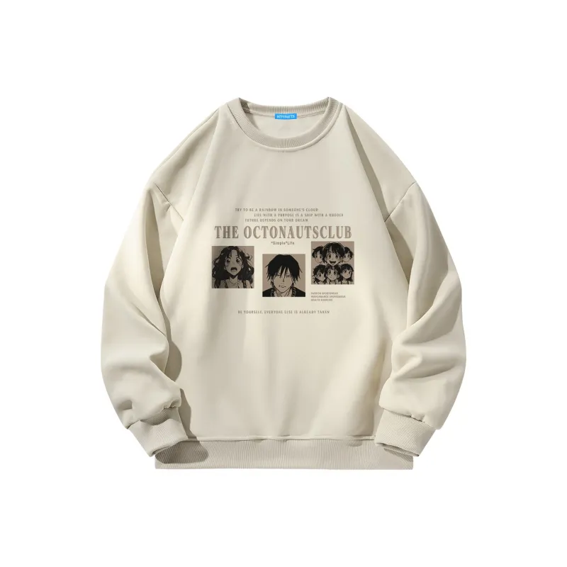 Small Columns Under The Sea Sweatshirt Unisex-12