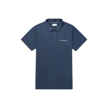 Columbia Polo Shirts Men Blue