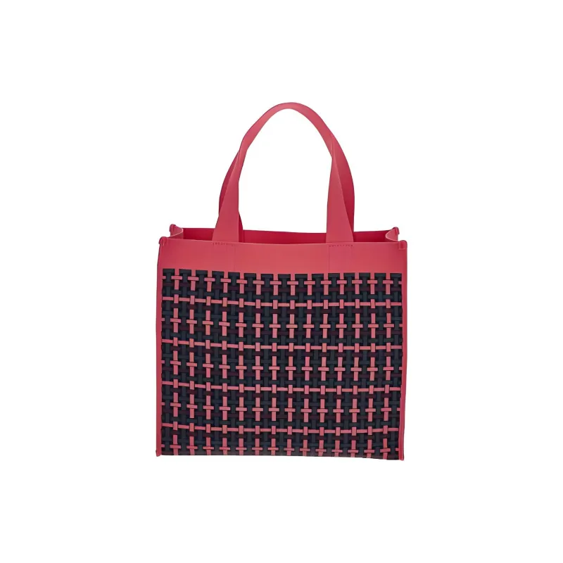 MARNI Polyester Tote Bag, Shopping Bag, Handbag Medium Size Women's Red-2