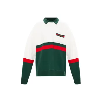 GUCCI Polo Shirts Men Green