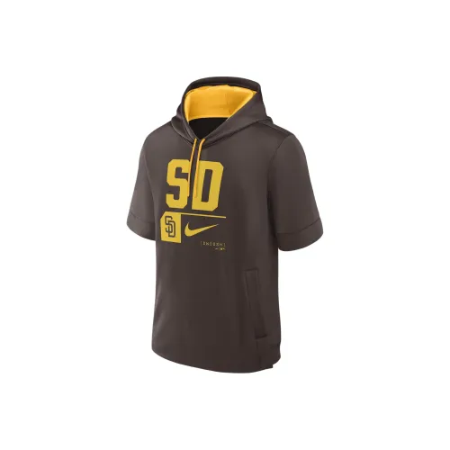 Nike San Diego Padres Tri Code Lockup Sweatshirt Men's Brown