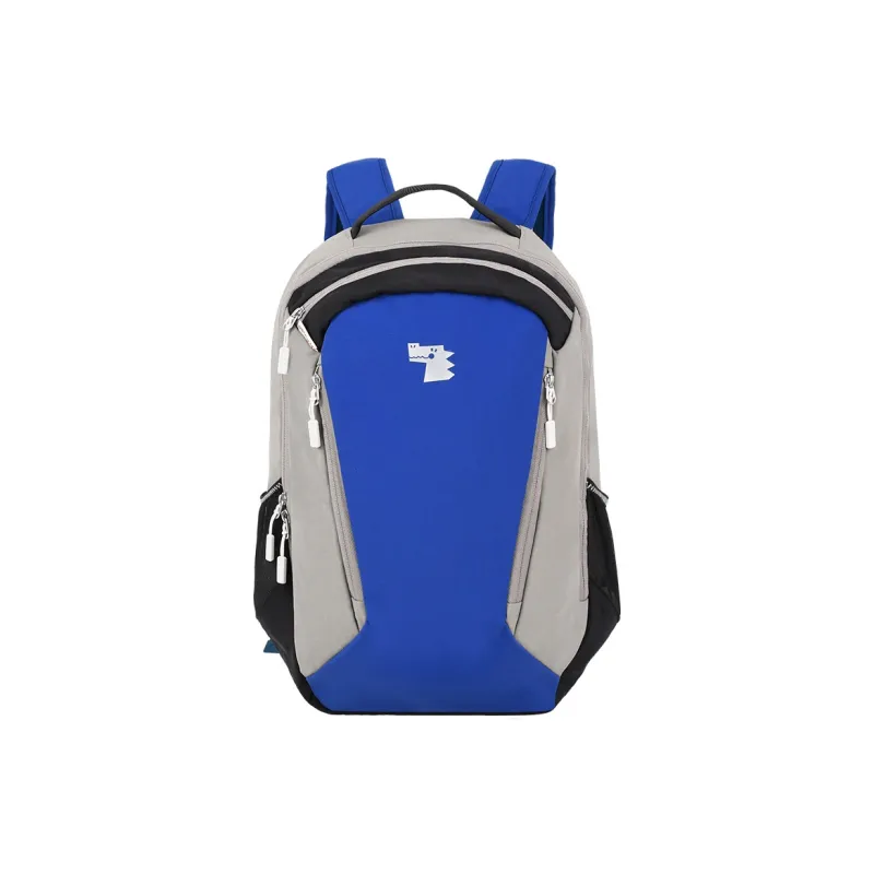 YOME Polyester Backpack Regular Unisex Ink Black/Lithospermum Pink/Light Coffee/Cloisonne Blue-15