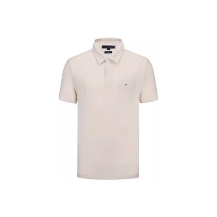 Tommy Hilfiger Polo Shirts Men Light Khaki AF4-0