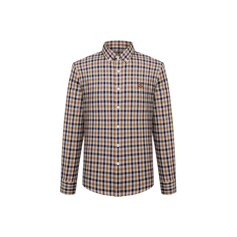 GY Goldlion Shirt Men's Medium Yellow-0