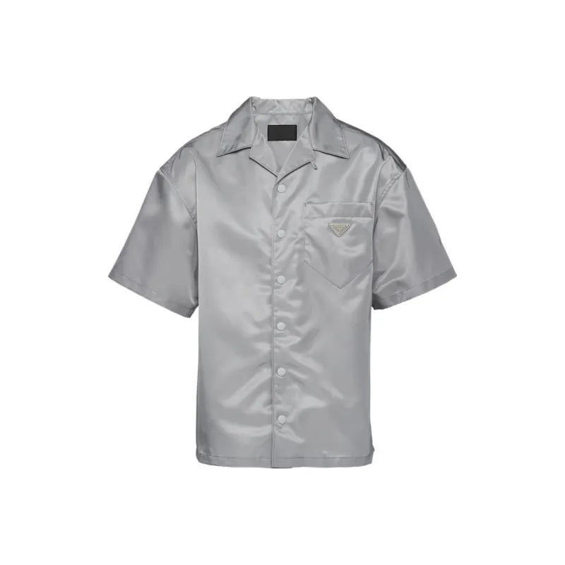 PRADA Shirts Men Gray-0