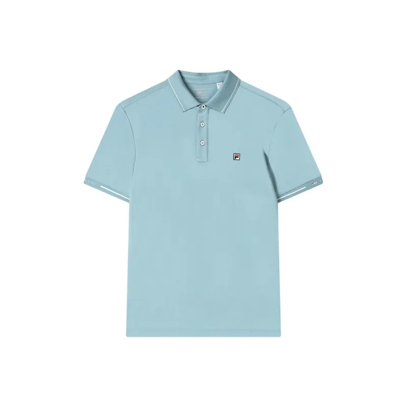 FILA Polo Shirts Men Forget-Me-Not Blue-0