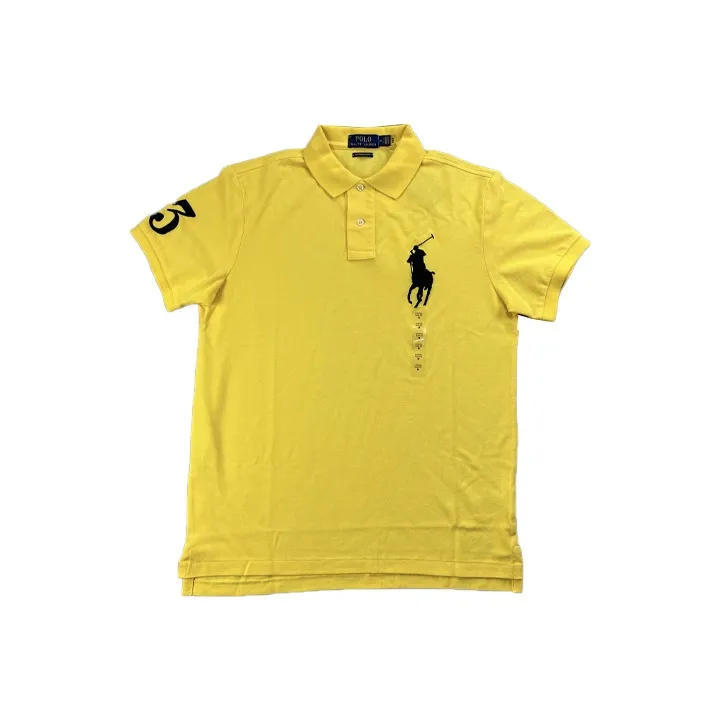 Polo Ralph Lauren Polo Shirts Men Yellow-0