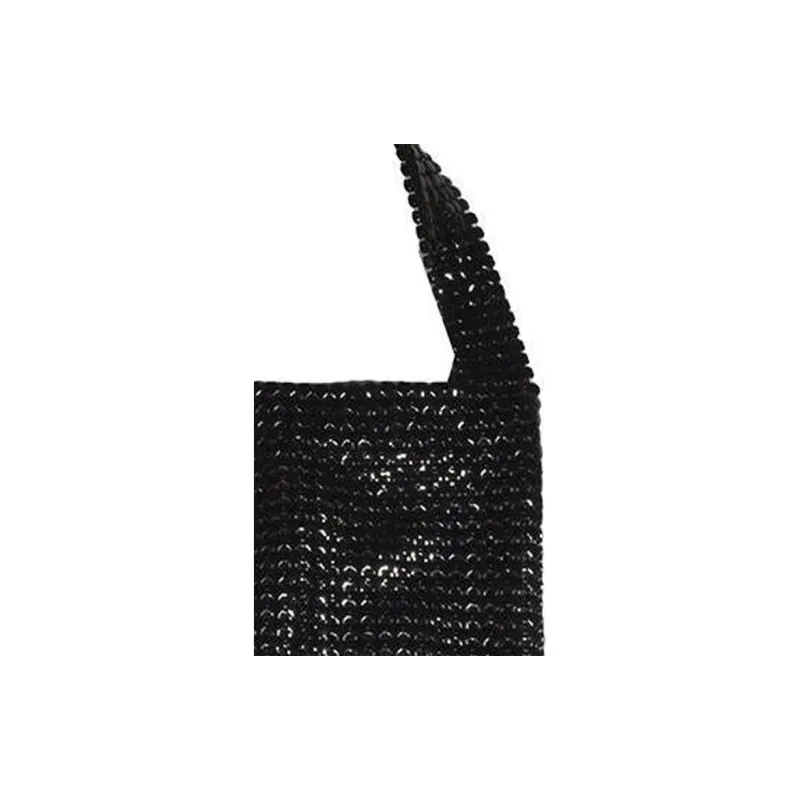 Paco Rabanne Pixel Mesh Embellished Shoulder Bag-4