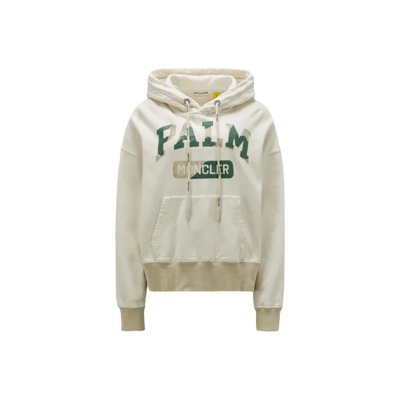 MONCLER GENIUS x PALM ANGELS Sweatshirt Unisex White-0