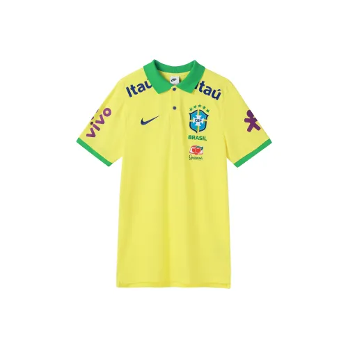 Nike Polo Shirts Men Yellow
