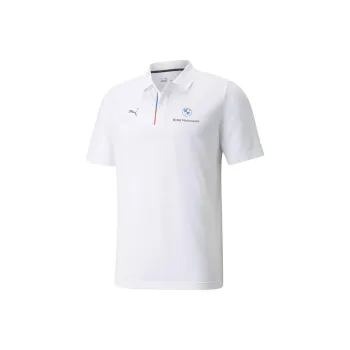 PUMA x BMW BMW M Motorsport Collaboration Motorsport Polo Polo Shirt Men's White
