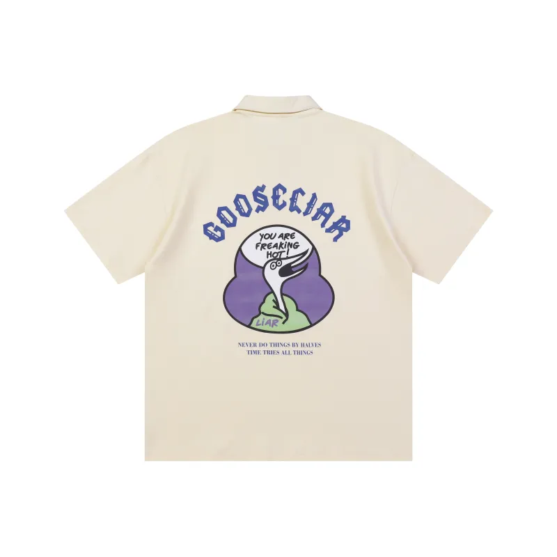 GOOSELIAR T-Shirt Polo Shirt Unisex-4