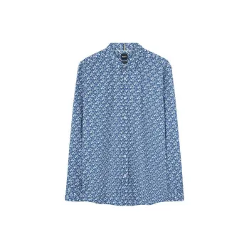 HUGO BOSS Liam Geometric pattern Shirt