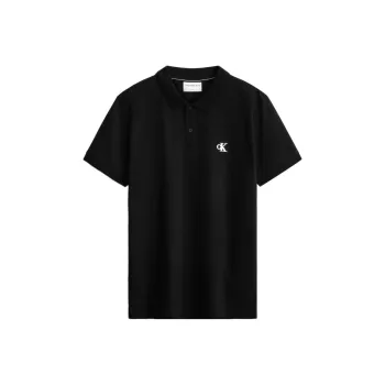 CALVIN KLEIN Polo Shirt Men's Space Black