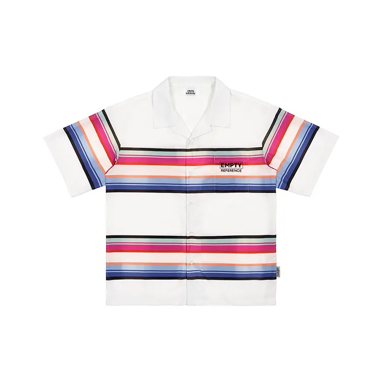 EMPTY REFERENCE Short Sleeved Shirt Unisex White-0