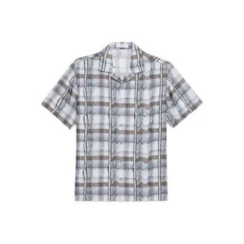 THEORY X Lucas Ossendrijver Shirts Men French Mixed Blue