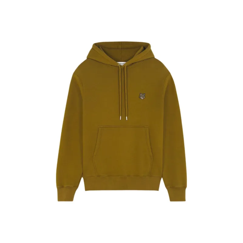 Maison Kitsune Sweatshirt Men's Brown Yellow-0