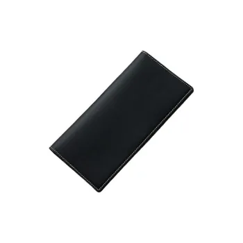 Tong Tong Rabbit Cow Leather Wallet Unisex Black \ Brown
