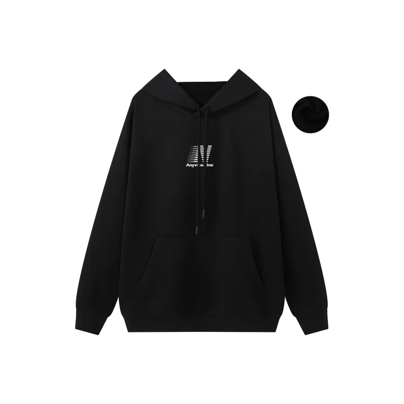 Anyveiw Crew Neck Thickened Pullover Long Sleeved Sweatshirt Unisex-27
