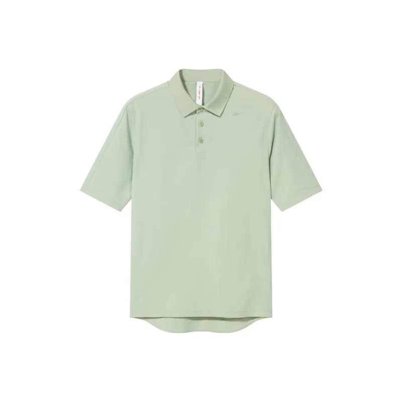 Reebok Polo Shirts Men Light Green-0