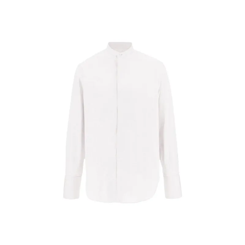 Ferragamo Shirts Men White-0