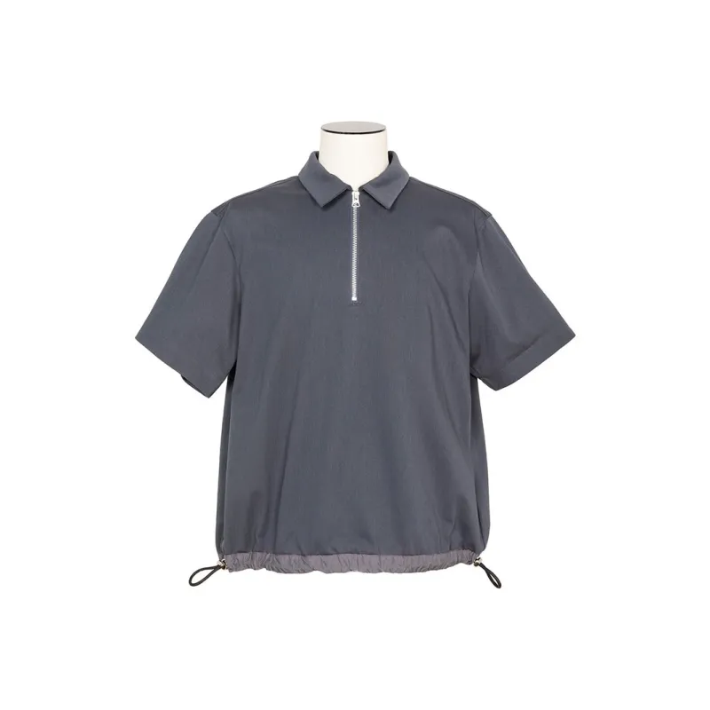 Sacai Jersey Polo Shirt-0