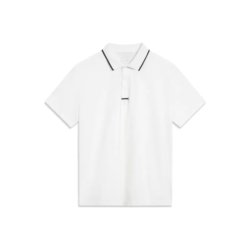 LiNing Sports Lifestyle Collection Sports Trendy Collection Polo Shirt Men's Ivory-0