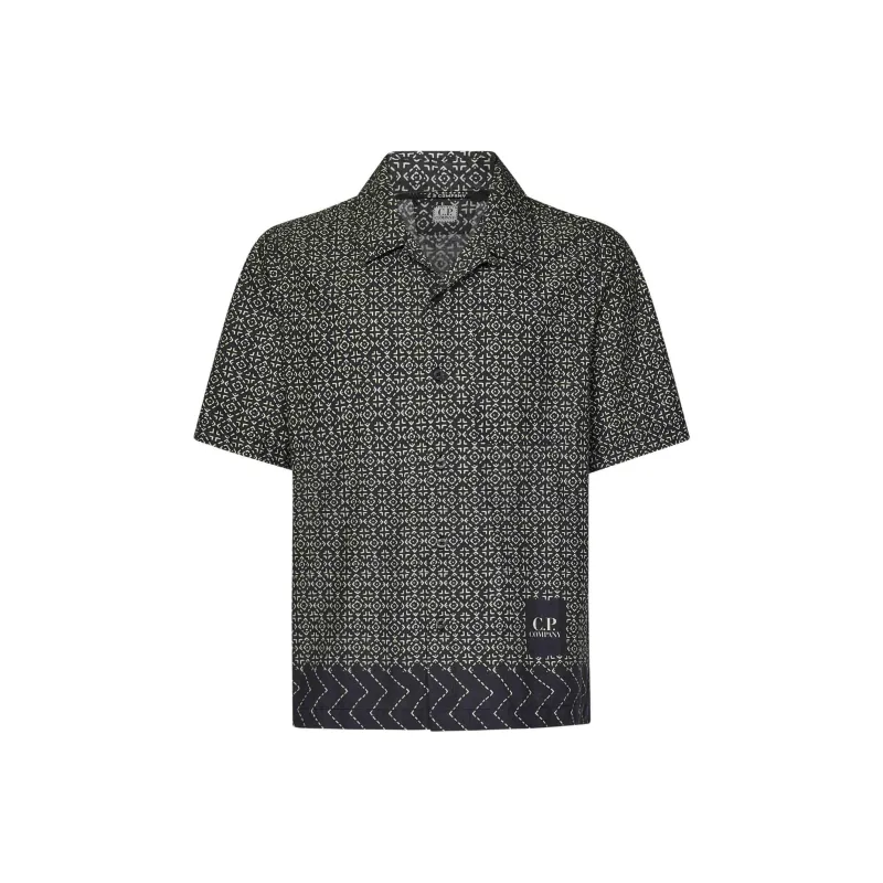 C.P. Company Baja print Cotton Shirt-0
