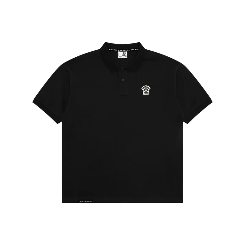 Aape By *A Bathing APE® Moonface Logo Polo Shirt-2