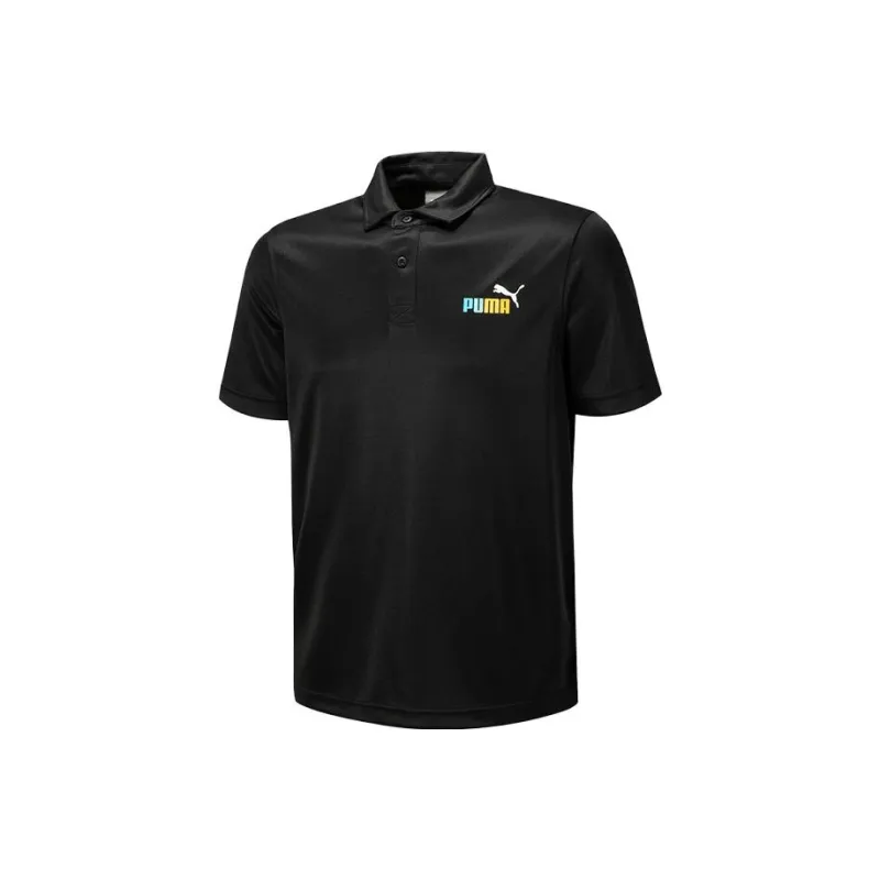 PUMA Polo Shirts Men Black-0