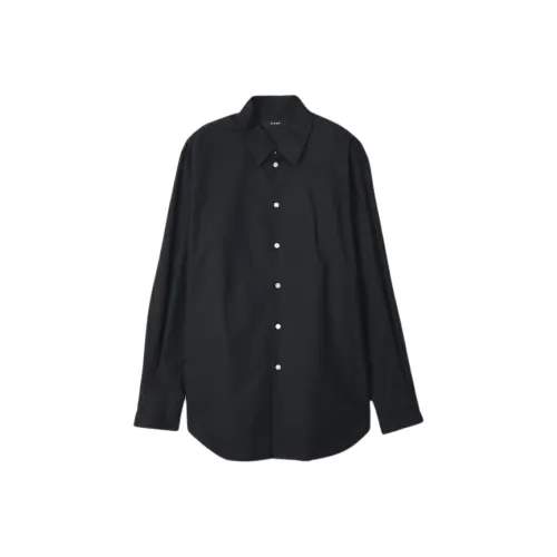 CINOH 블랙 남성 셔츠