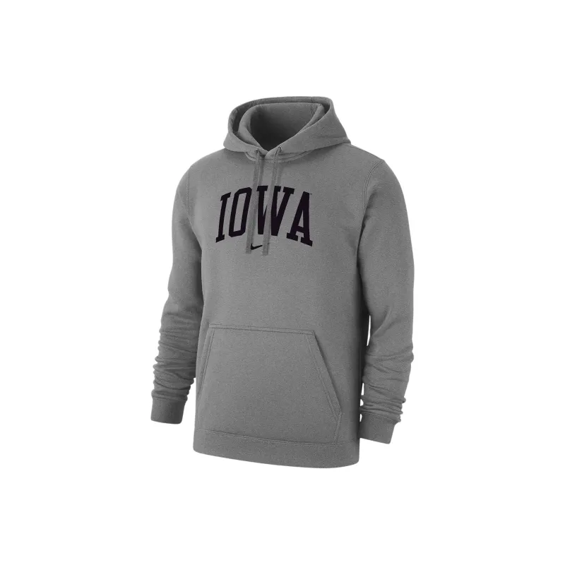 Nike Iowa Club Fleece Men's Nike College Pullover Hoodie-0