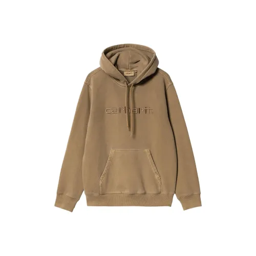 Carhartt WIP Logo Embroidered Drawstring Hoodie