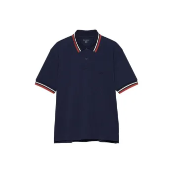 Jw Anderson X UNIQLO Polo Shirts Men Navy Blue