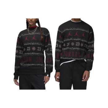 Jordan Essentials Holiday Sweatshirt Unisex Black