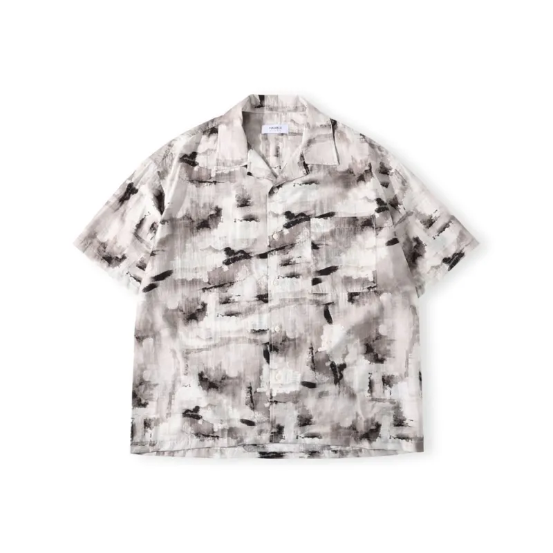 TEKABLU Shirt Unisex Ink Wash Gray-0