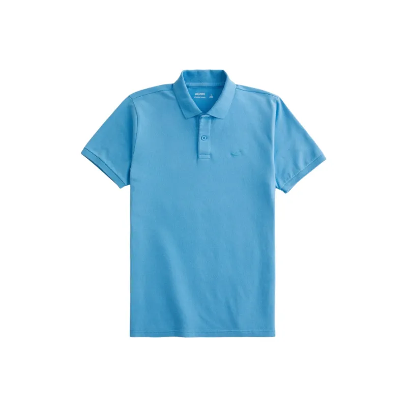 Hollister Polo Shirt Men's Blue-0