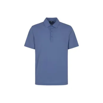 HERNO Button Detailed Short Sleeved Polo Shirt