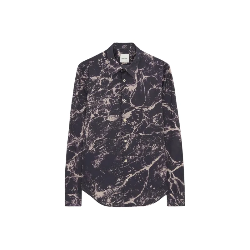 Paul Smith SS24 Shirt Men's Marine Blue-0