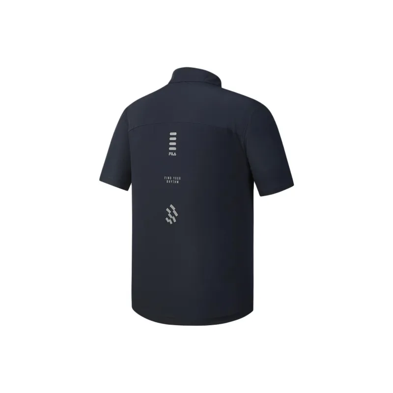 FILA CYCLING Shirt Men's Gemstone Dark Blue-1
