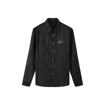 DAVID NAMAN Shirts Men Black