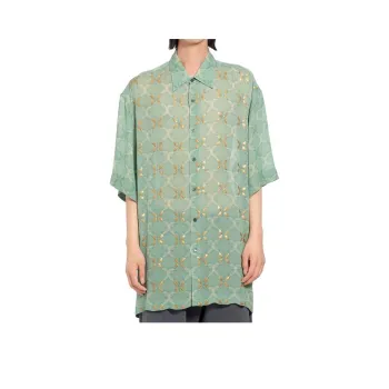 DRIES VAN NOTEN Cassidye Collared Short-Sleeves Shirt