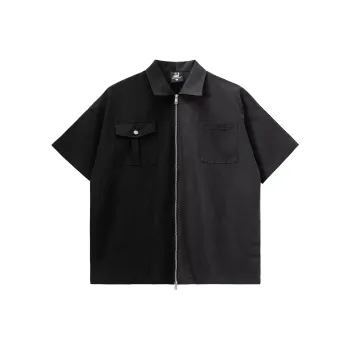 XINYINSU Deconstruction 24SS Shirt Unisex Black