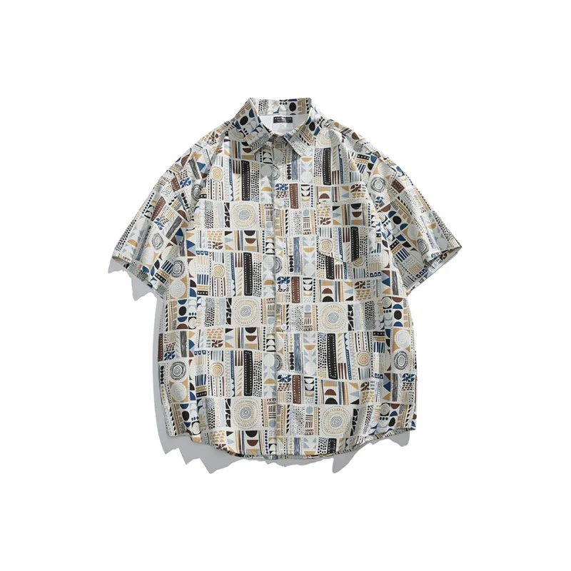 GSUE Shirt Summer Unisex Xishuangbanna White-0