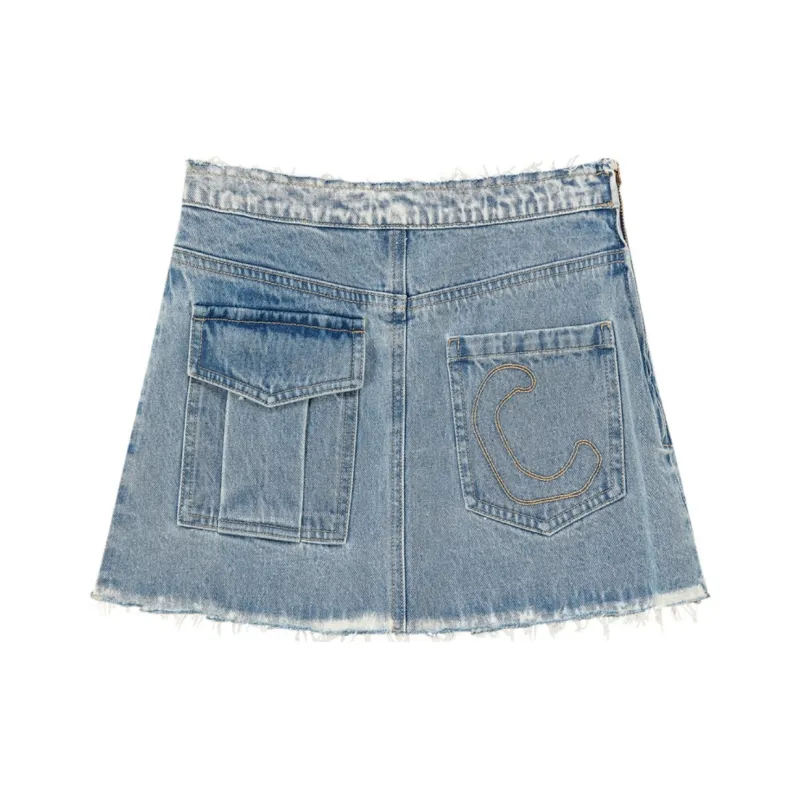 CHUU Denim Short Skirts Women's-6