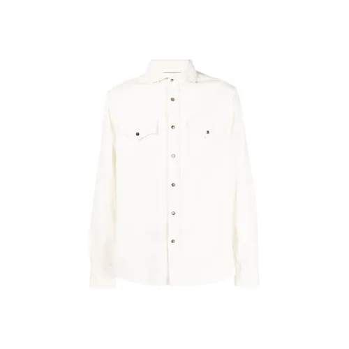 Brunello Cucinelli Leisure Fit Chest Pocket Shirt
