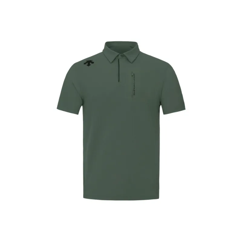 DESCENTE TRAINING Collection TOUGH Collection Polo Shirt Men's-8