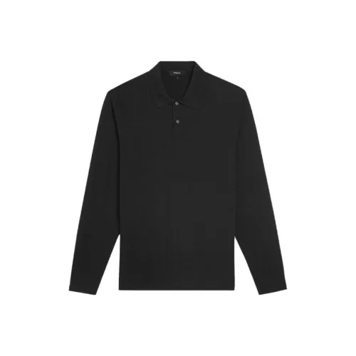 THEORY Bron Polo Shirt Pink